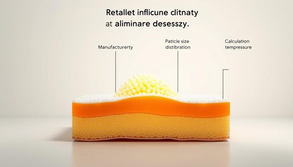 factors affecting alumina density