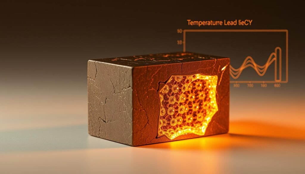 temperature effects on lead density
