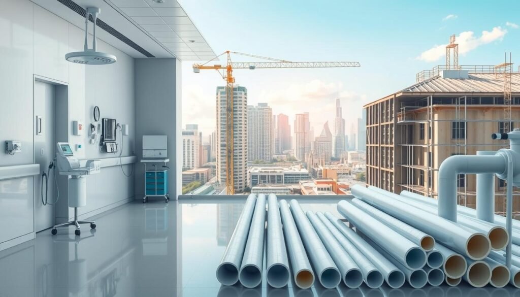 PVC applications in construction and healthcare PVC applications in construction and healthcare