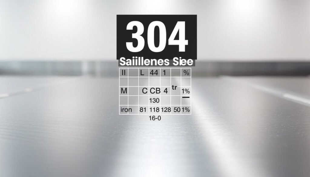 chemical composition of 304 stainless steel