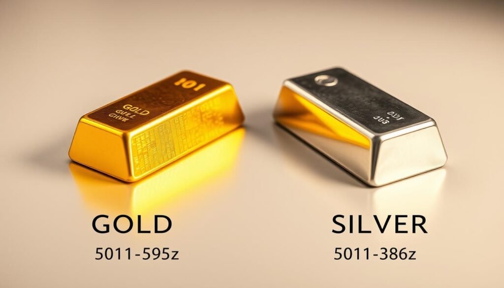 gold density silver density comparison