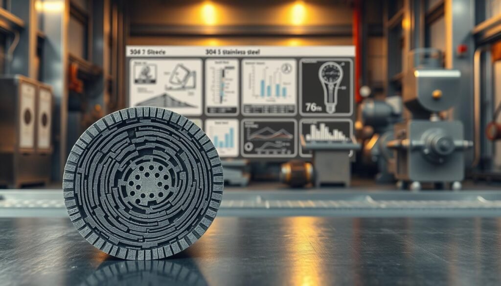 mechanical properties of 304 stainless steel